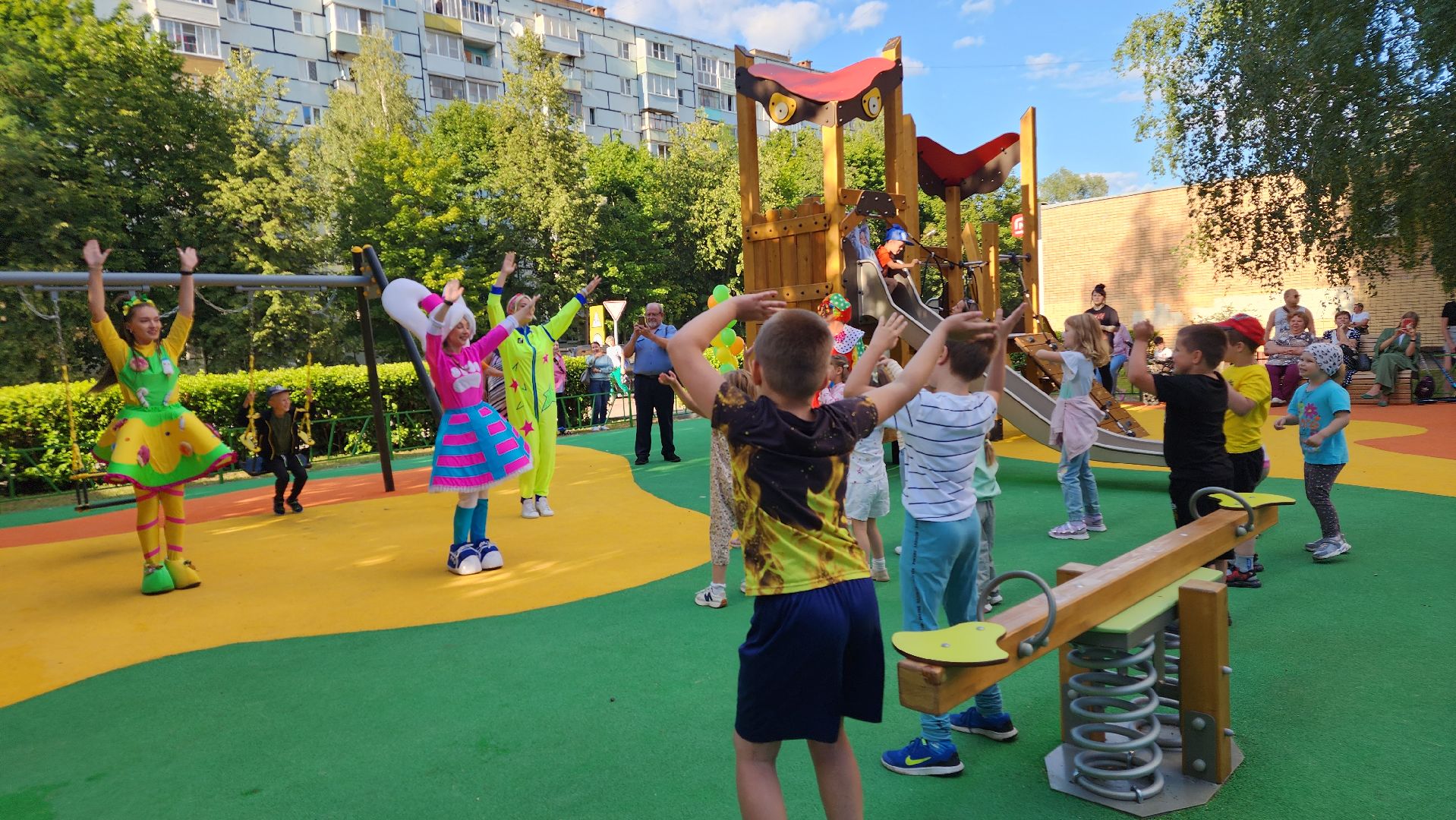 ступино, детская площадка, благоустройство 2024,