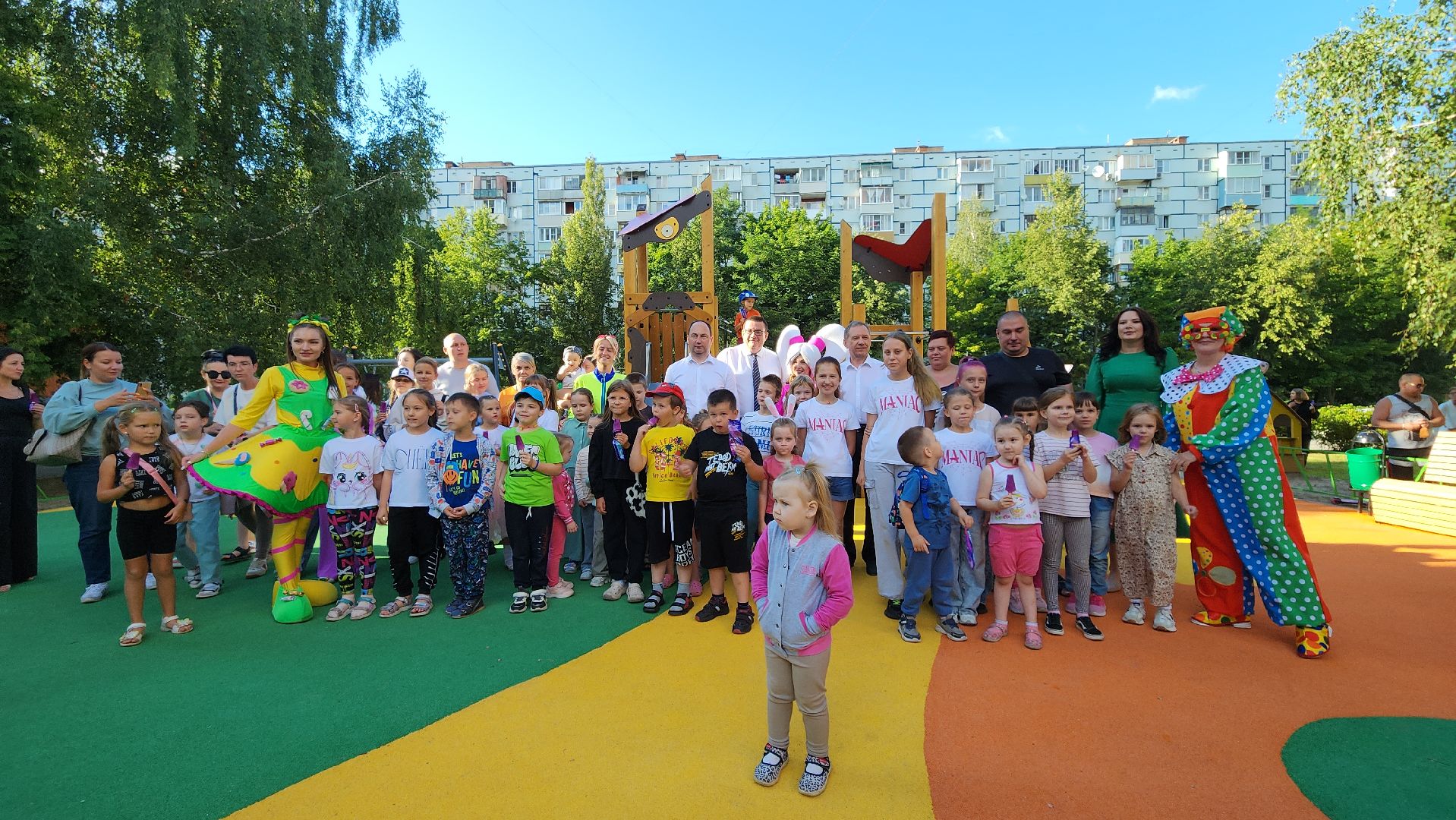 ступино, детская площадка, благоустройство 2024,