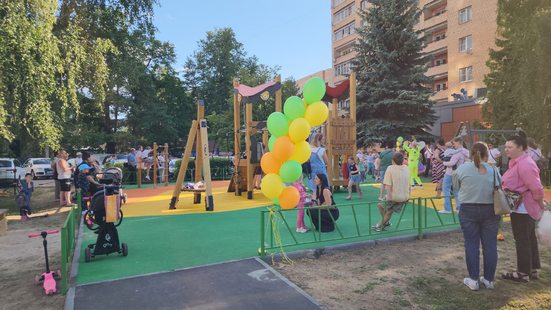 ступино, детская площадка, благоустройство 2024,