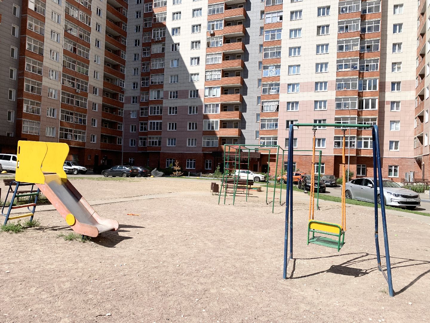 Балашиха, Подмосковье, благоустройство дворовых территорий, модернизация детской площадки,