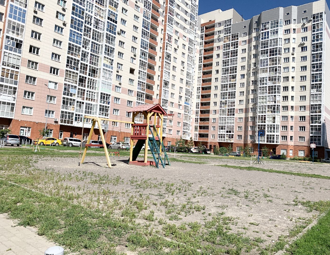 Балашиха, Подмосковье, благоустройство дворовых территорий, модернизация детской площадки,