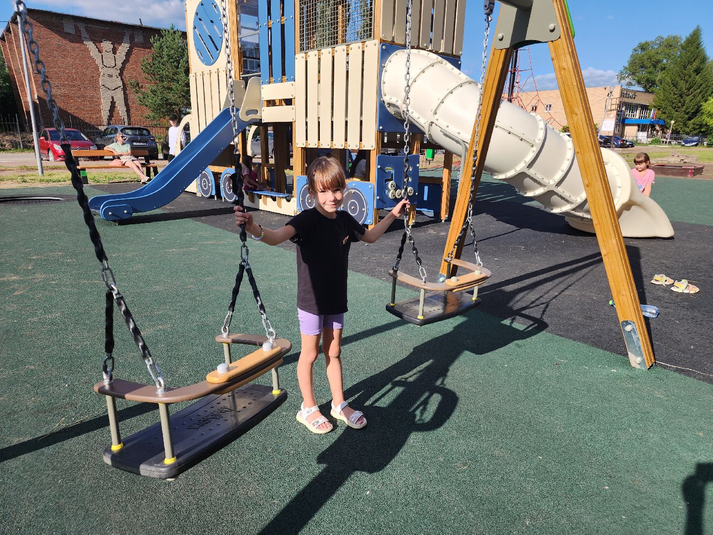 детская площадка, ликинский автобусный завод, ликино-дулево, орехово-зуевский округ,