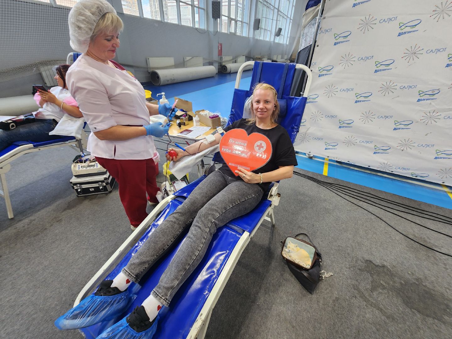 долгопрудный, Капля Крови, доноры, ФСК Салют,