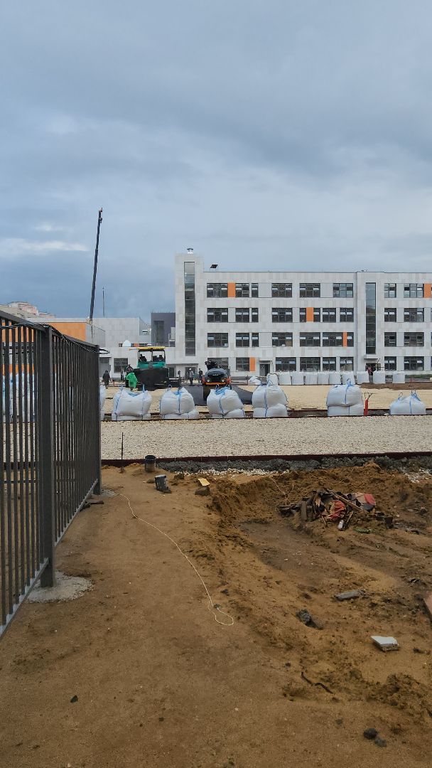 строительство, новая школа, пятый микрорайон, микрорайон 5,