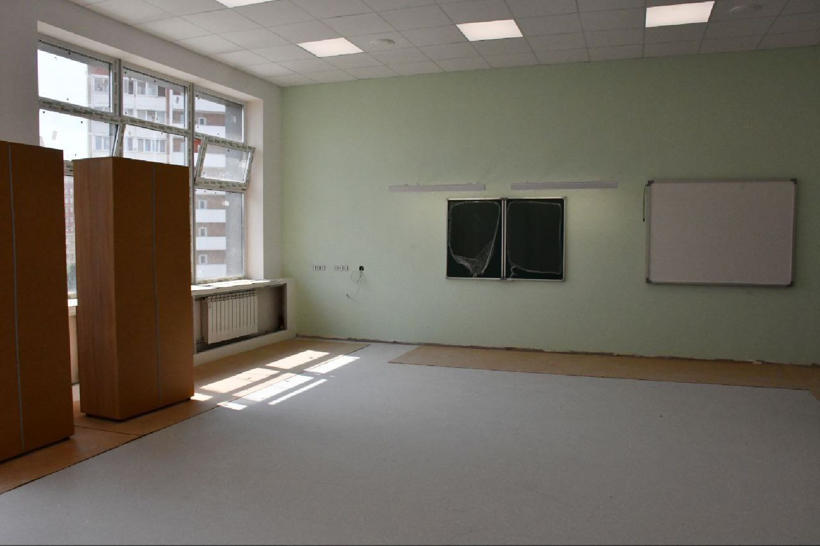 строительство, новая школа, пятый микрорайон, микрорайон 5,