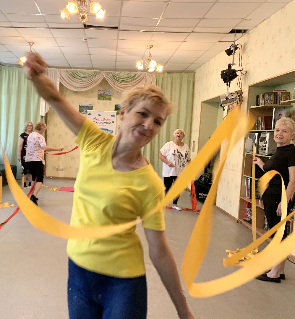 Балашиха, Подмосковье, активное долголетие, вихрь изящности,Художественная гимнастика для пенсионеров,