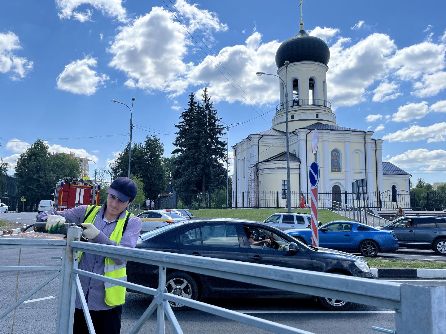 наро-фоминск, мбу благоустройство и дорожное хозяйство, благоустройство 2024,дорожные ограждения, безопасность движения,