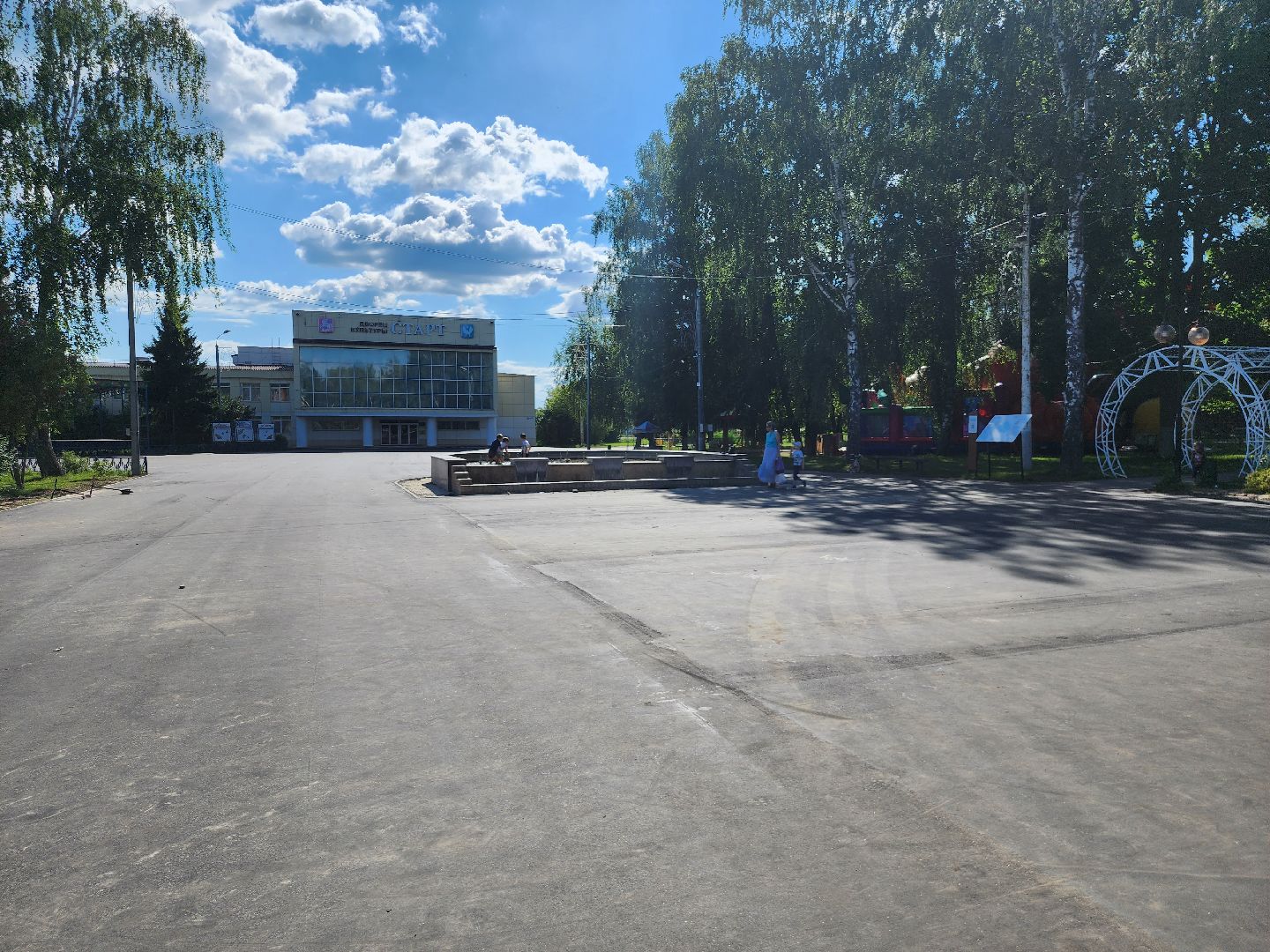 Луховицы, благоустройство, асфальт,