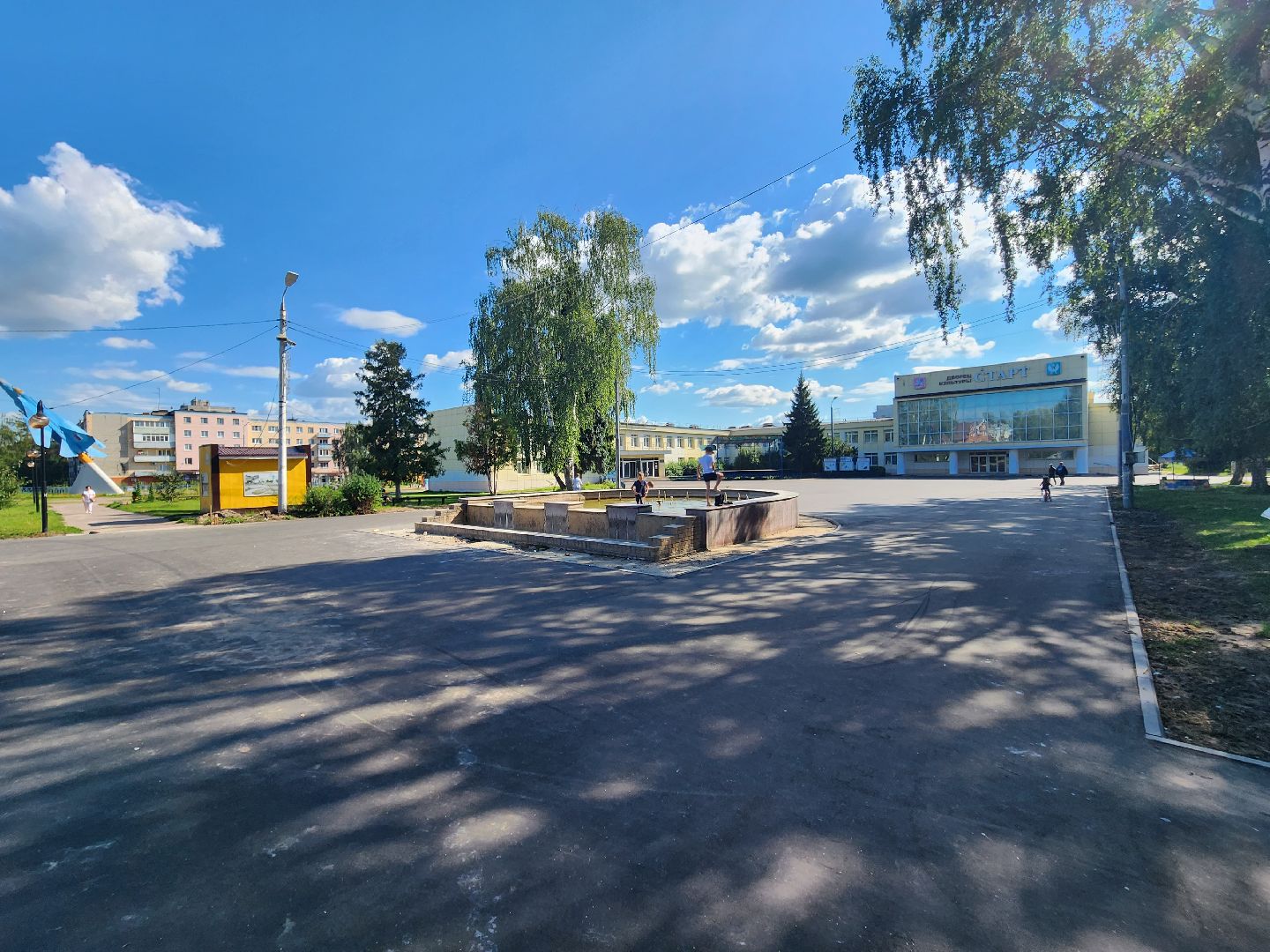 Луховицы, благоустройство, асфальт,