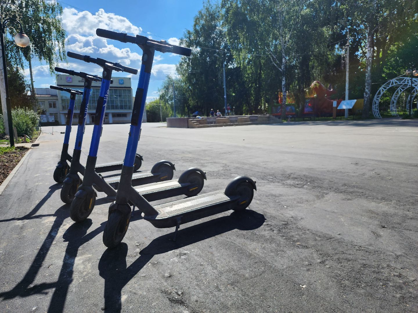 Луховицы, благоустройство, асфальт,