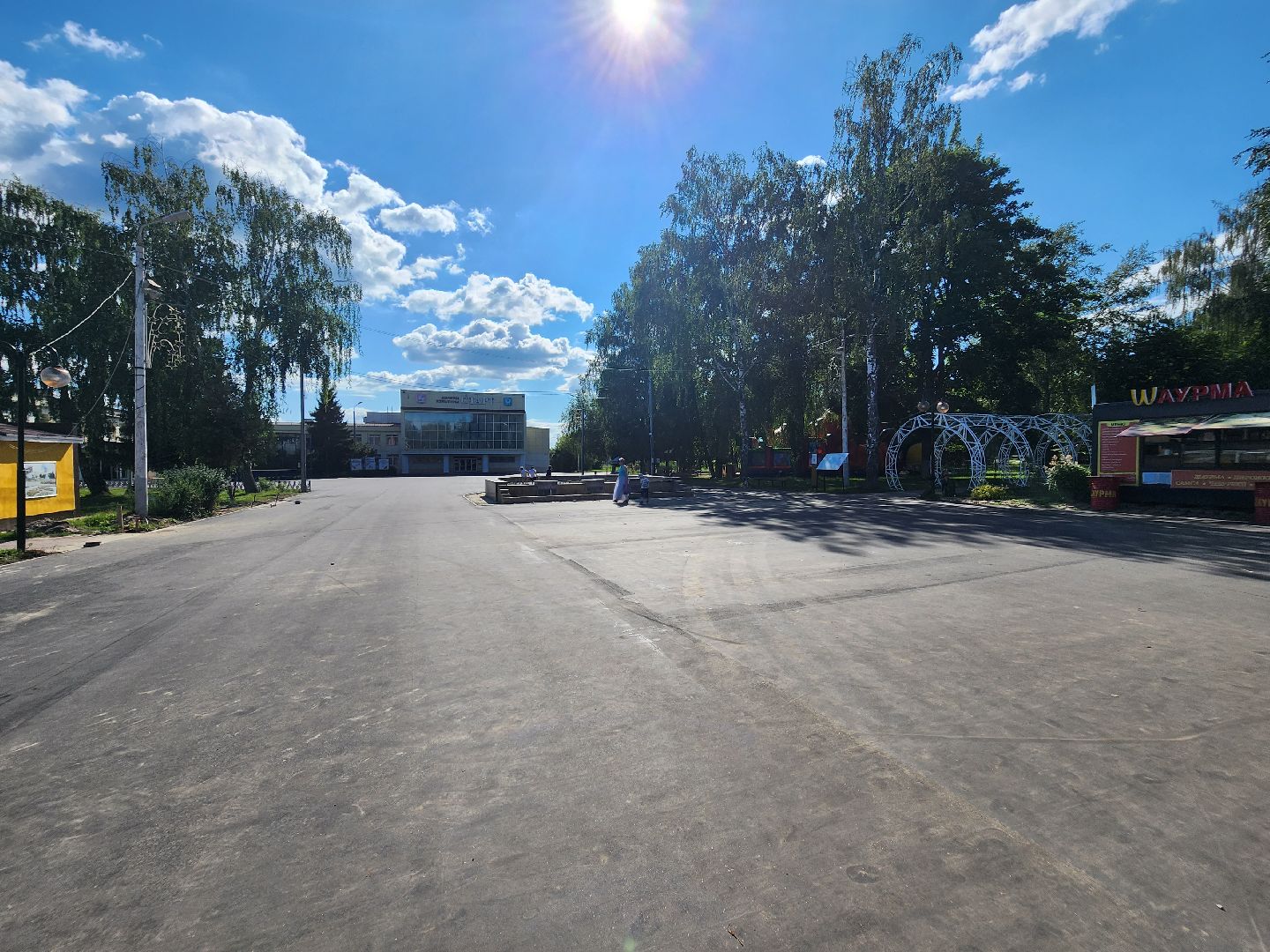 Луховицы, благоустройство, асфальт,