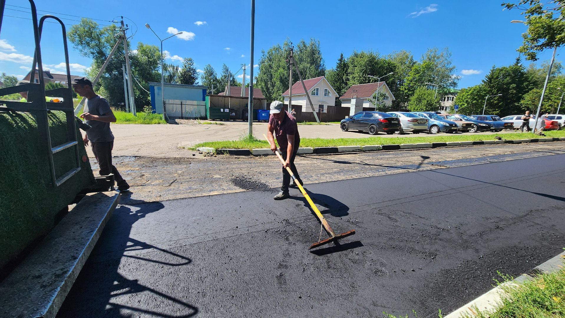 Солнечногорск, Пешки, Дороги, ямочный ремонт,
