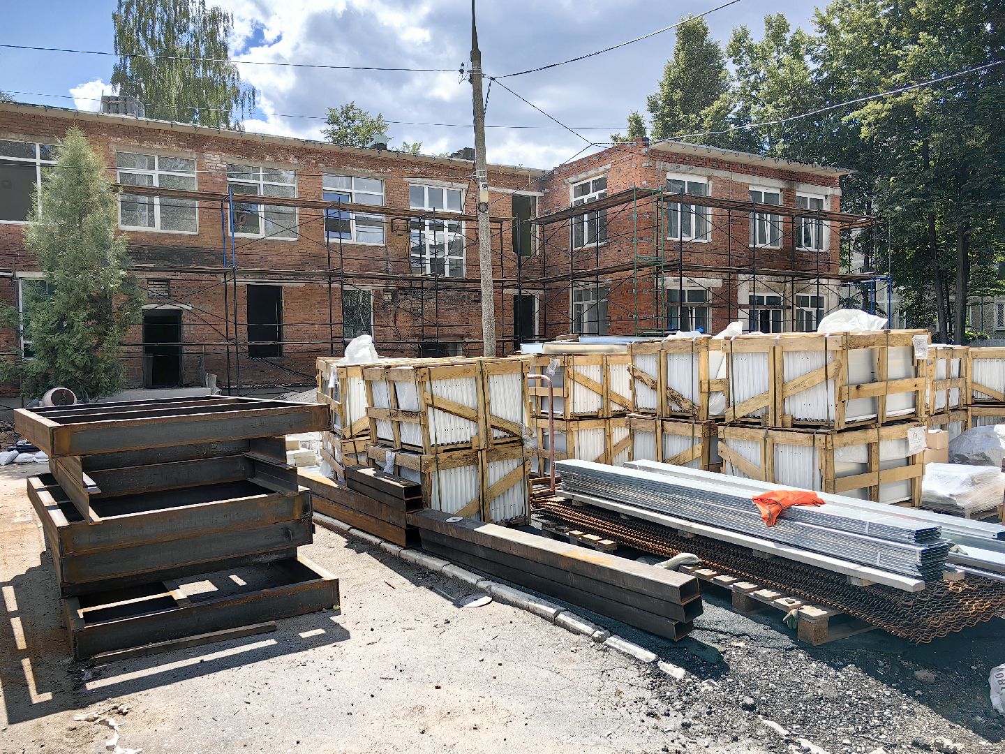 детский сад, капремонт, мебель, фасадные работы, инженерные сети, щёлково,