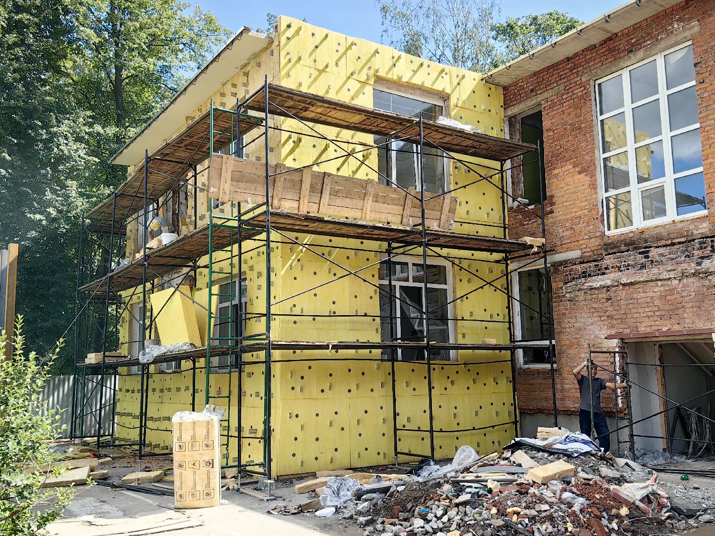 детский сад, капремонт, мебель, фасадные работы, инженерные сети, щёлково,