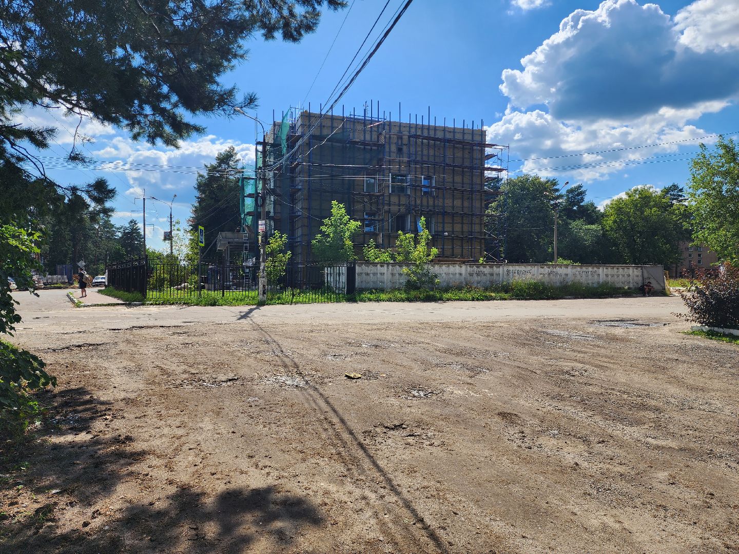 раменское, строительство, капитальный ремонт здания поликлиники на улице Высоковольтной,