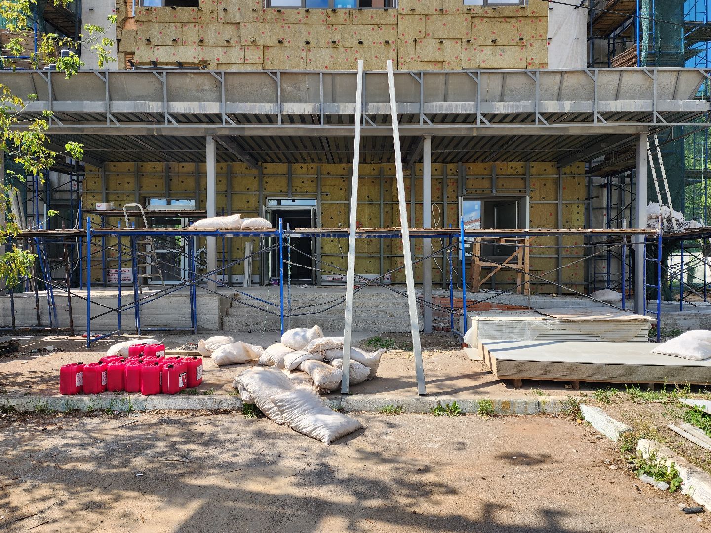 раменское, строительство, капитальный ремонт здания поликлиники на улице Высоковольтной,