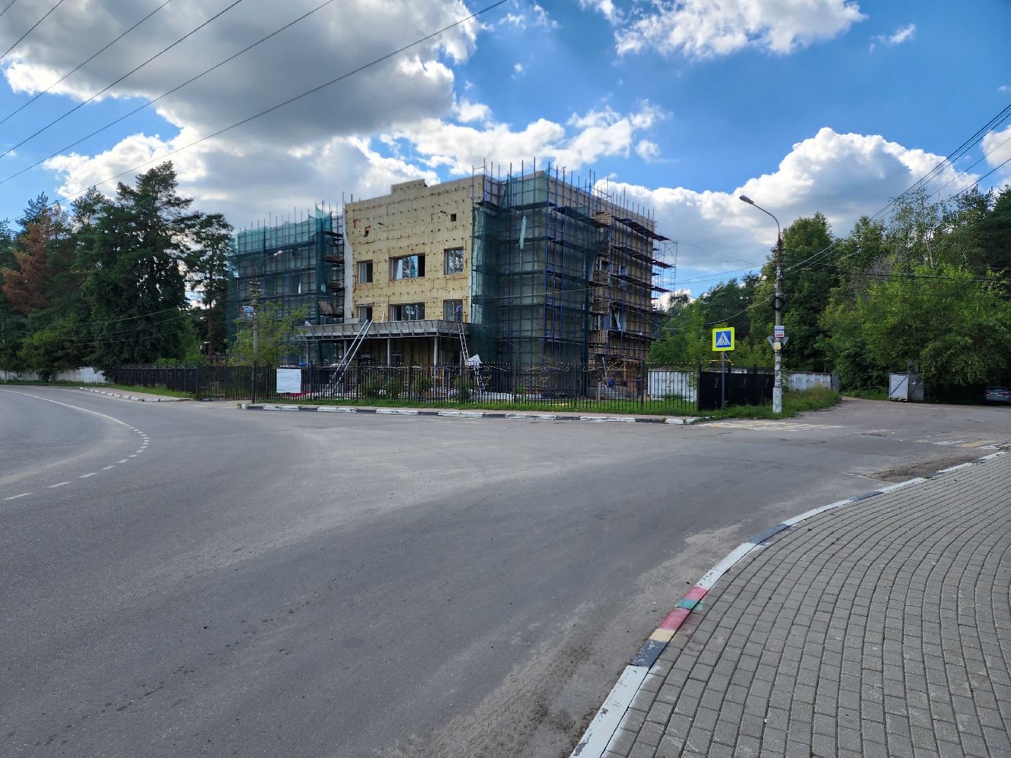 раменское, строительство, капитальный ремонт здания поликлиники на улице Высоковольтной,