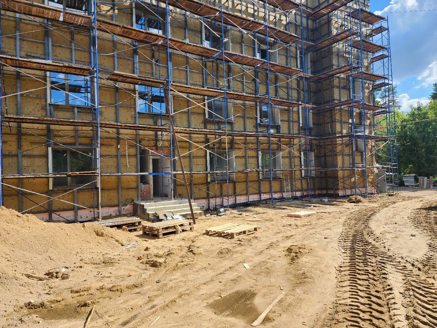 раменское, строительство, капитальный ремонт здания поликлиники на улице Высоковольтной,