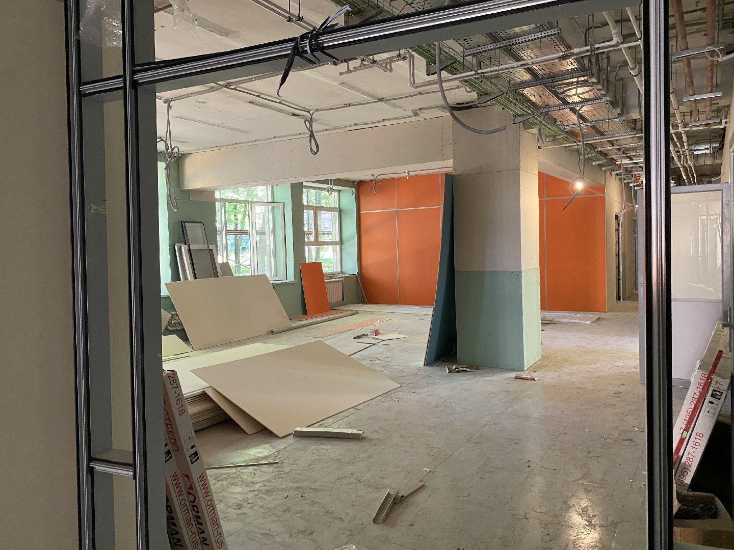 капитальный ремонт школы, капремонт Поповки, Попова во Власихе, Власиха школа Попова, капремонт школы Попова,