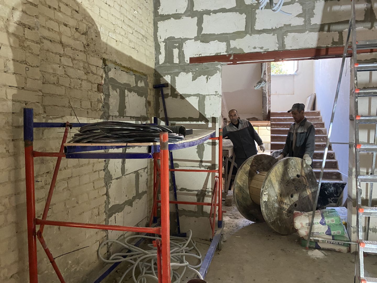 капитальный ремонт школы, капремонт Поповки, Попова во Власихе, Власиха школа Попова, капремонт школы Попова,