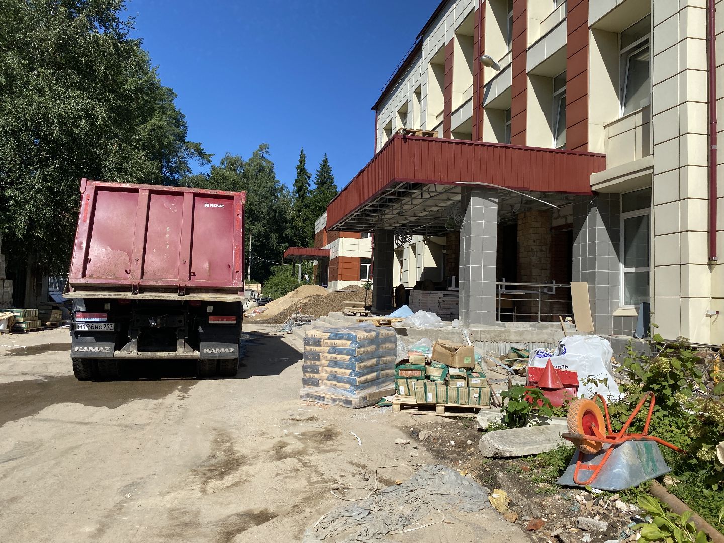 капитальный ремонт школы, капремонт Поповки, Попова во Власихе, Власиха школа Попова, капремонт школы Попова,