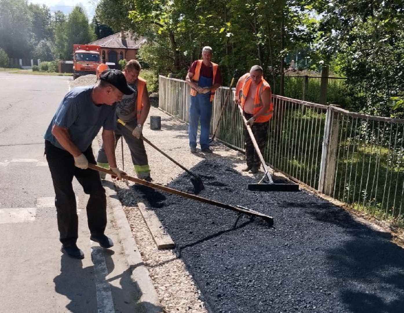 воскресенск, Благоустройство, тротуар,