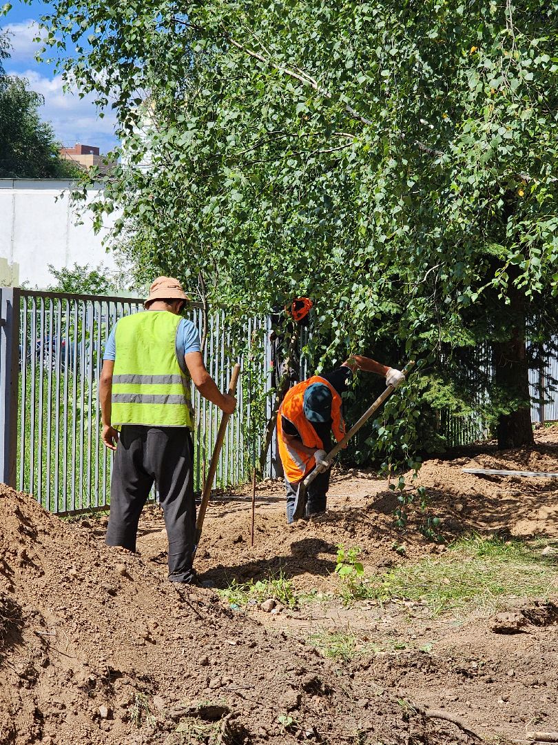 комплексное благоустройство дворов,мытищи,
