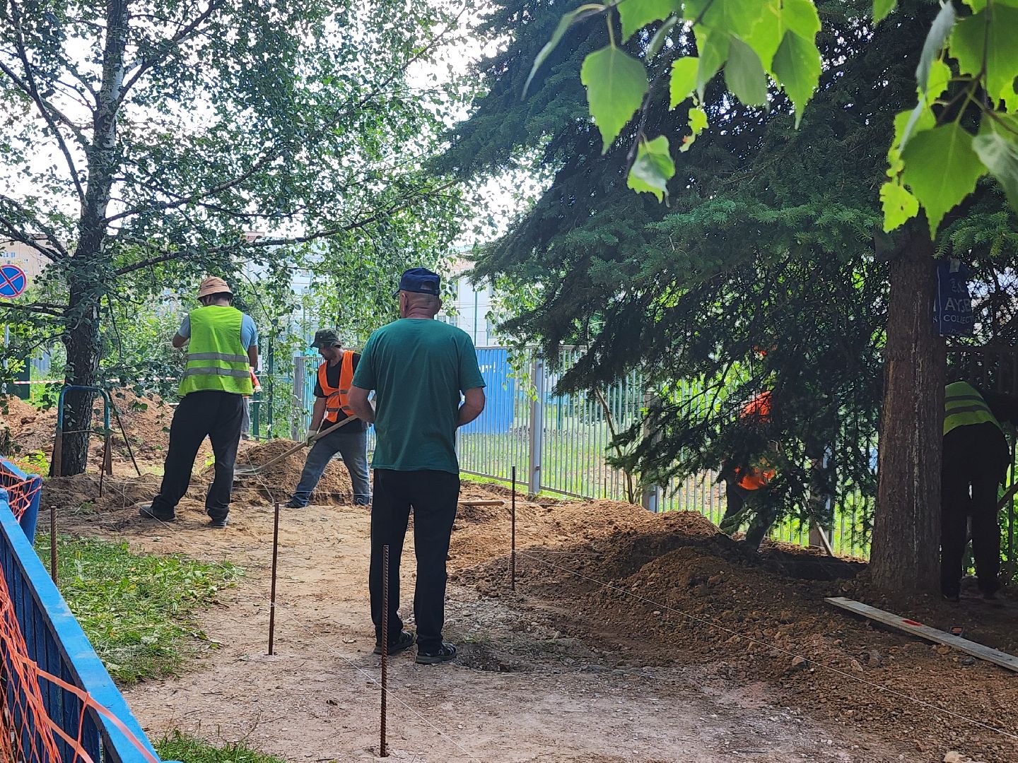 комплексное благоустройство дворов,мытищи,