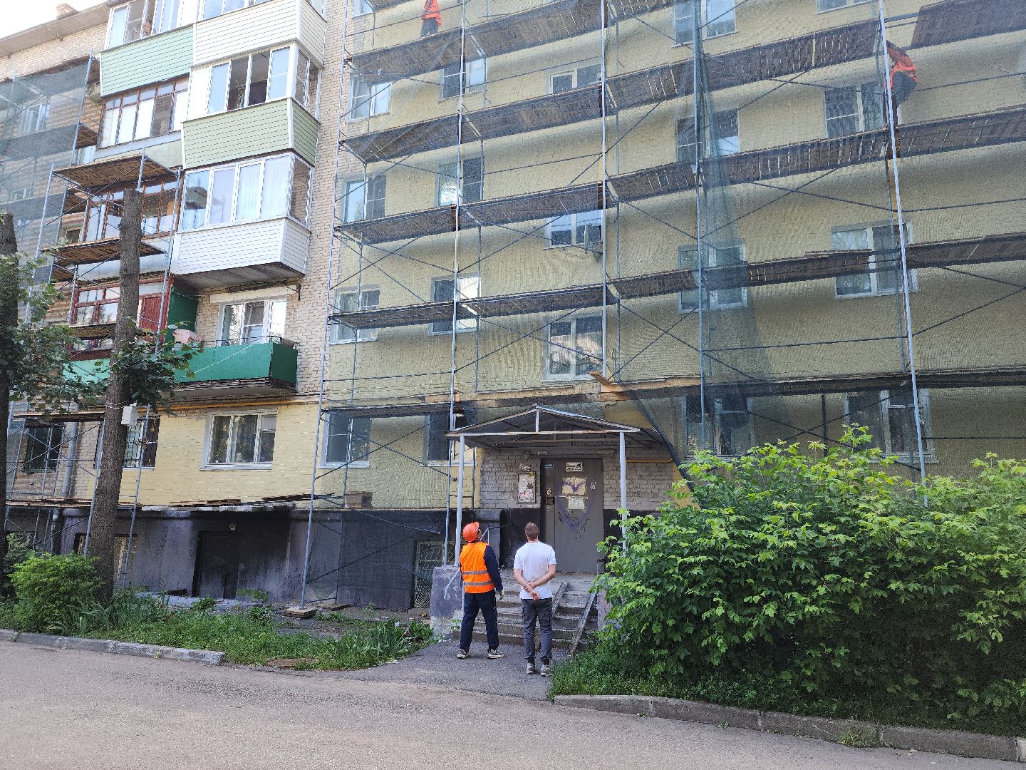 Подольск, Климовск, Капитальный ремонт мкд, фасадные работы,