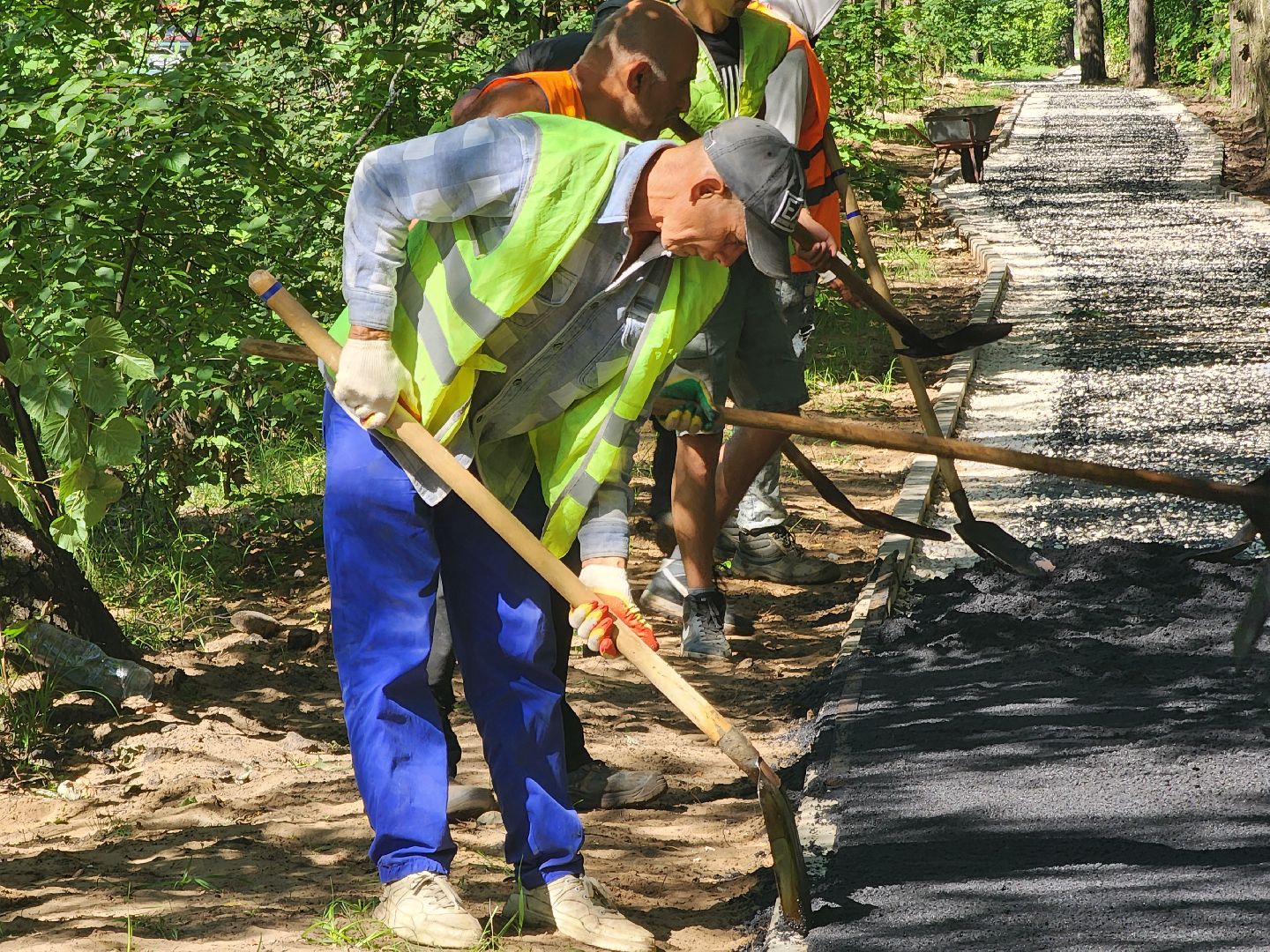Дубна, Тротуар, Дороги, Асфальт, Ремонт,