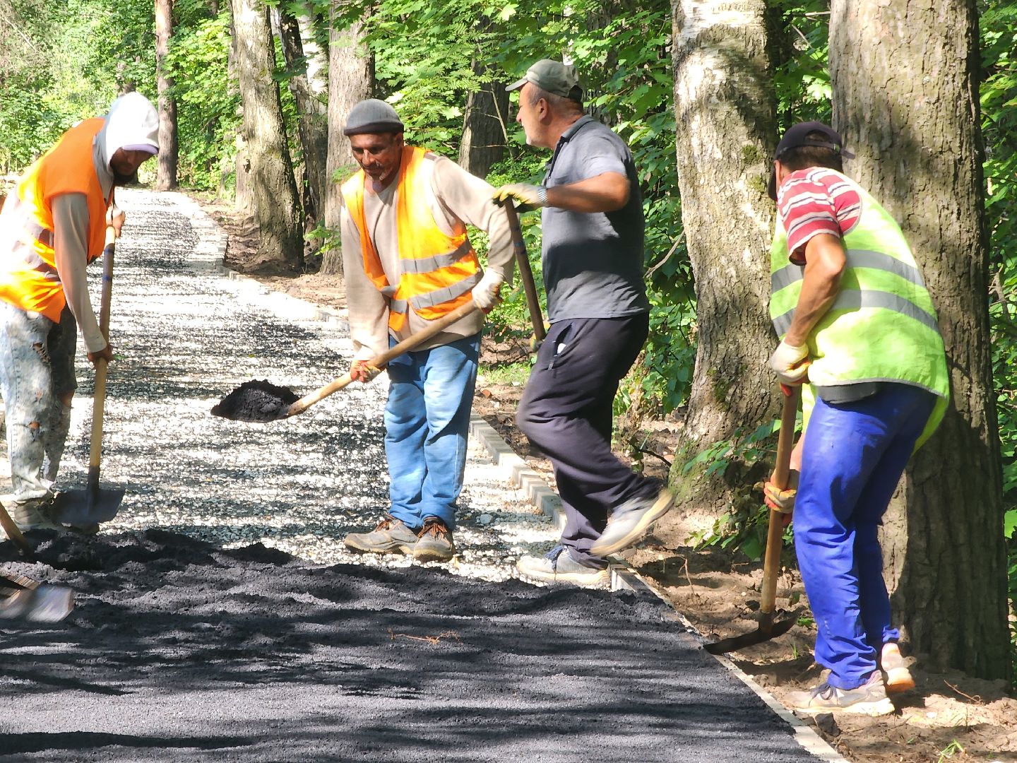 Дубна, Тротуар, Дороги, Асфальт, Ремонт,