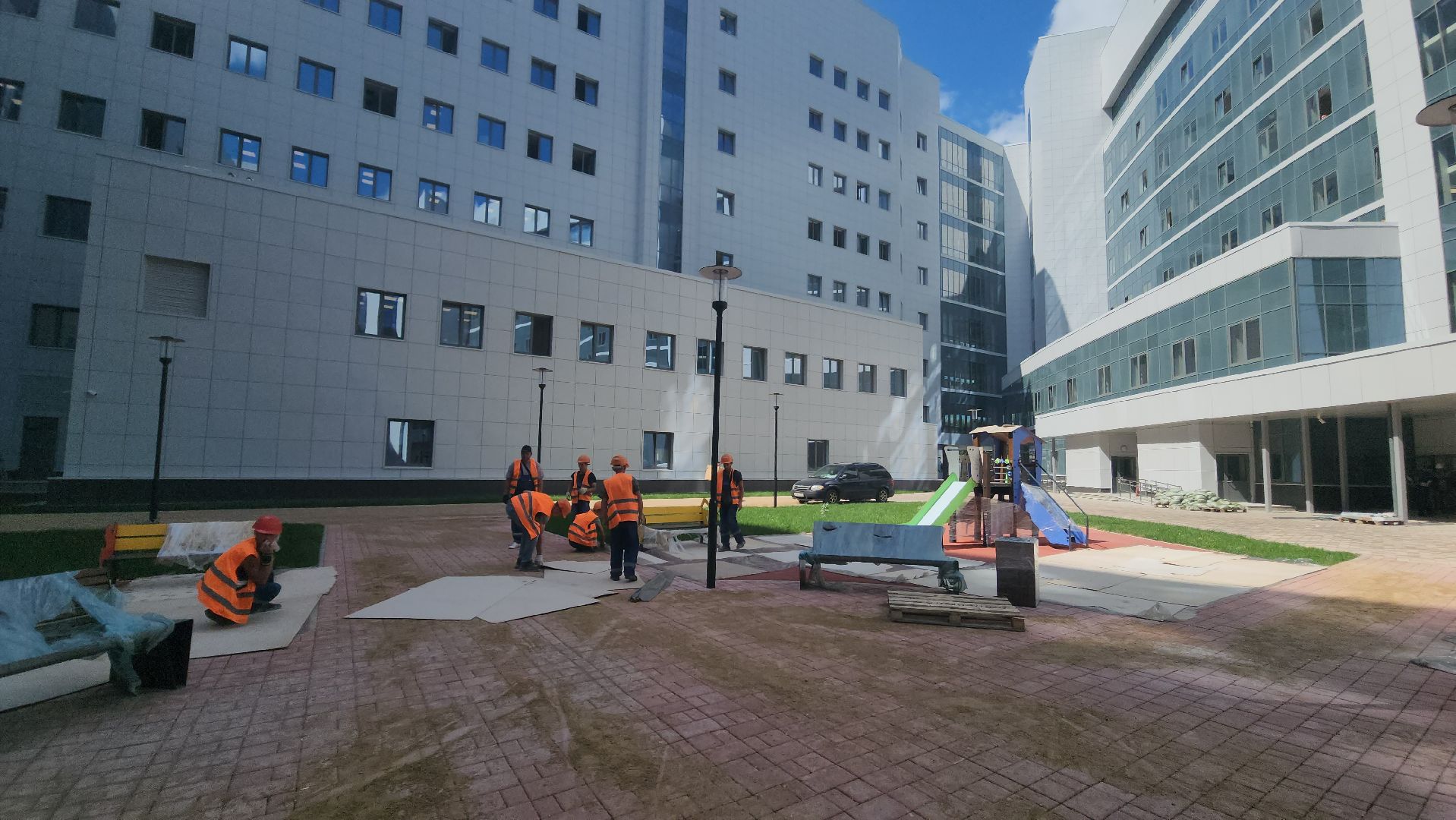 красногорск, детский клинический центр, стройка, медицина,