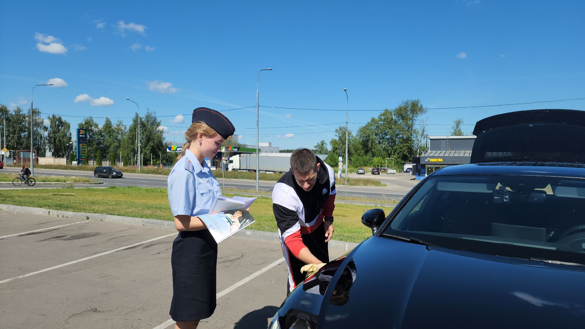 госавтоинспекторы, госавтоинспекция, Лобня,