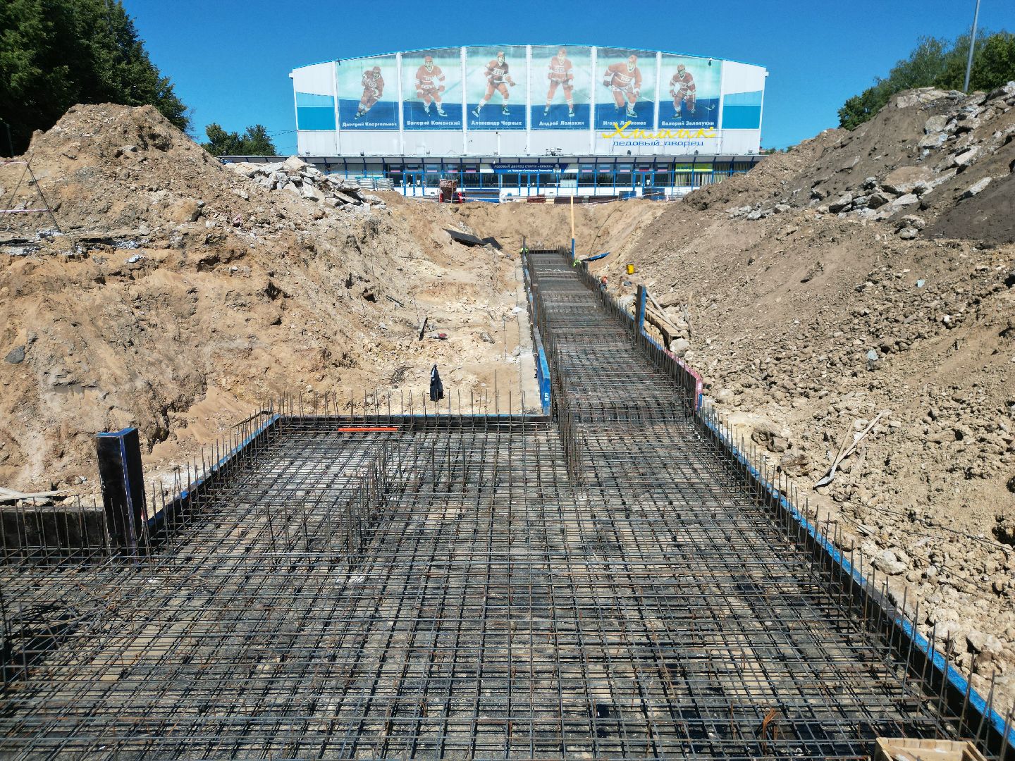 видео с коптера, воскресенск, площадь, благоустройство,