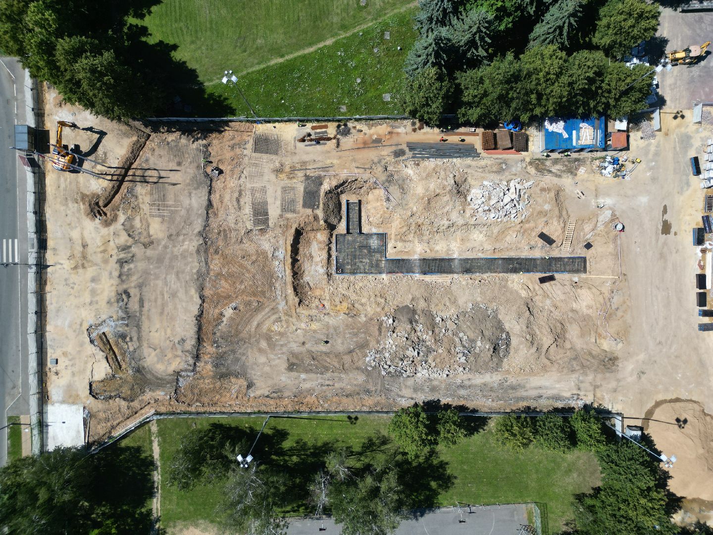 видео с коптера, воскресенск, площадь, благоустройство,