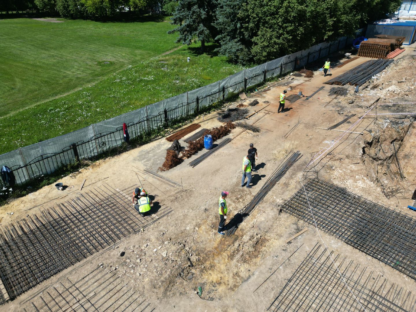видео с коптера, воскресенск, площадь, благоустройство,