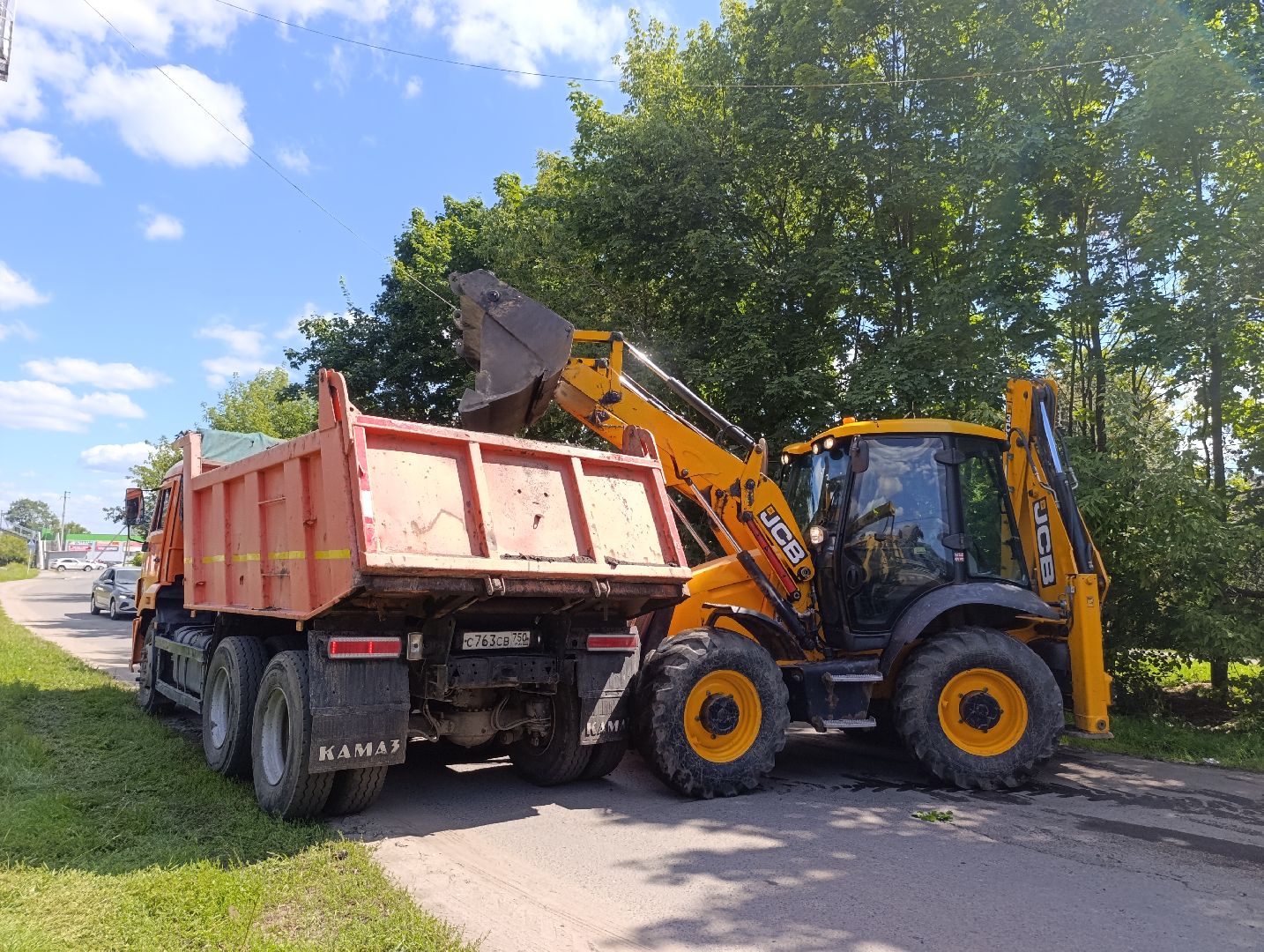 Бронницы, Ремонт дороги, Асфальтирование улицы, Бронницкий ДорСервис, Новый асфальт на улице 8 марта,