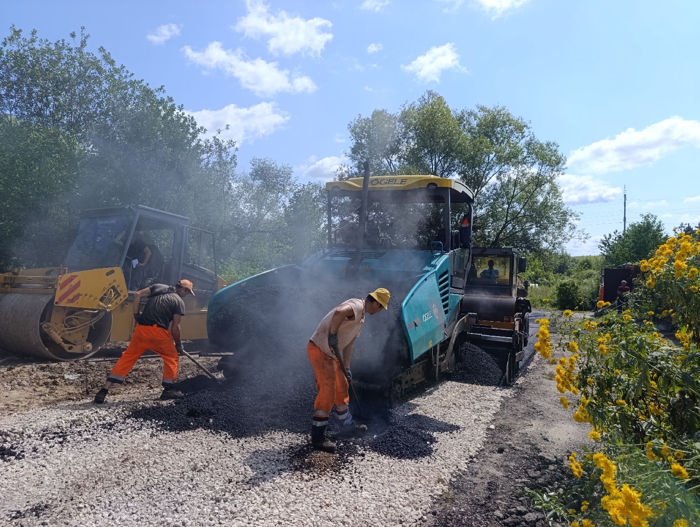 Бронницы, Ремонт дороги, Асфальтирование улицы, Бронницкий ДорСервис, Новый асфальт на улице 8 марта,