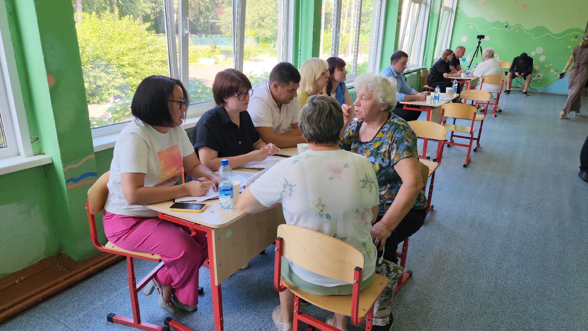 выездная администрация, выездная администрация руза, космодемьянский, борщевик сосновского, детская площадка, рузский городской округ, московская область,