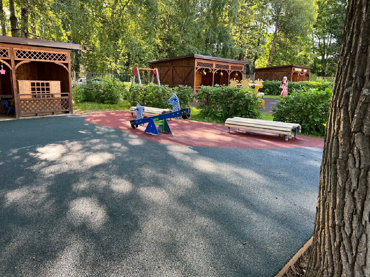 резиновое покрытие, детский сад, родители, городской округ восход, дети,