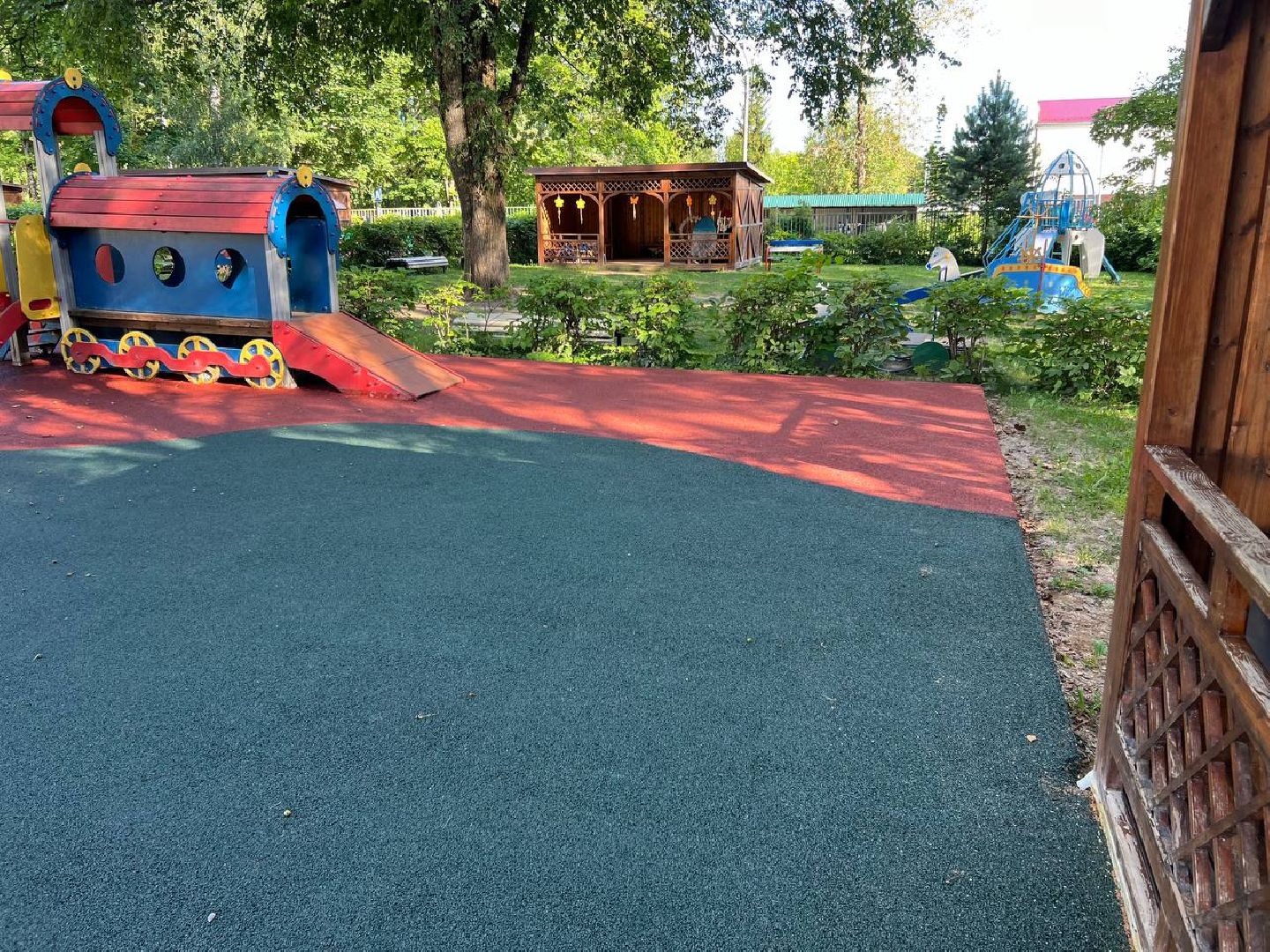 резиновое покрытие, детский сад, родители, городской округ восход, дети,