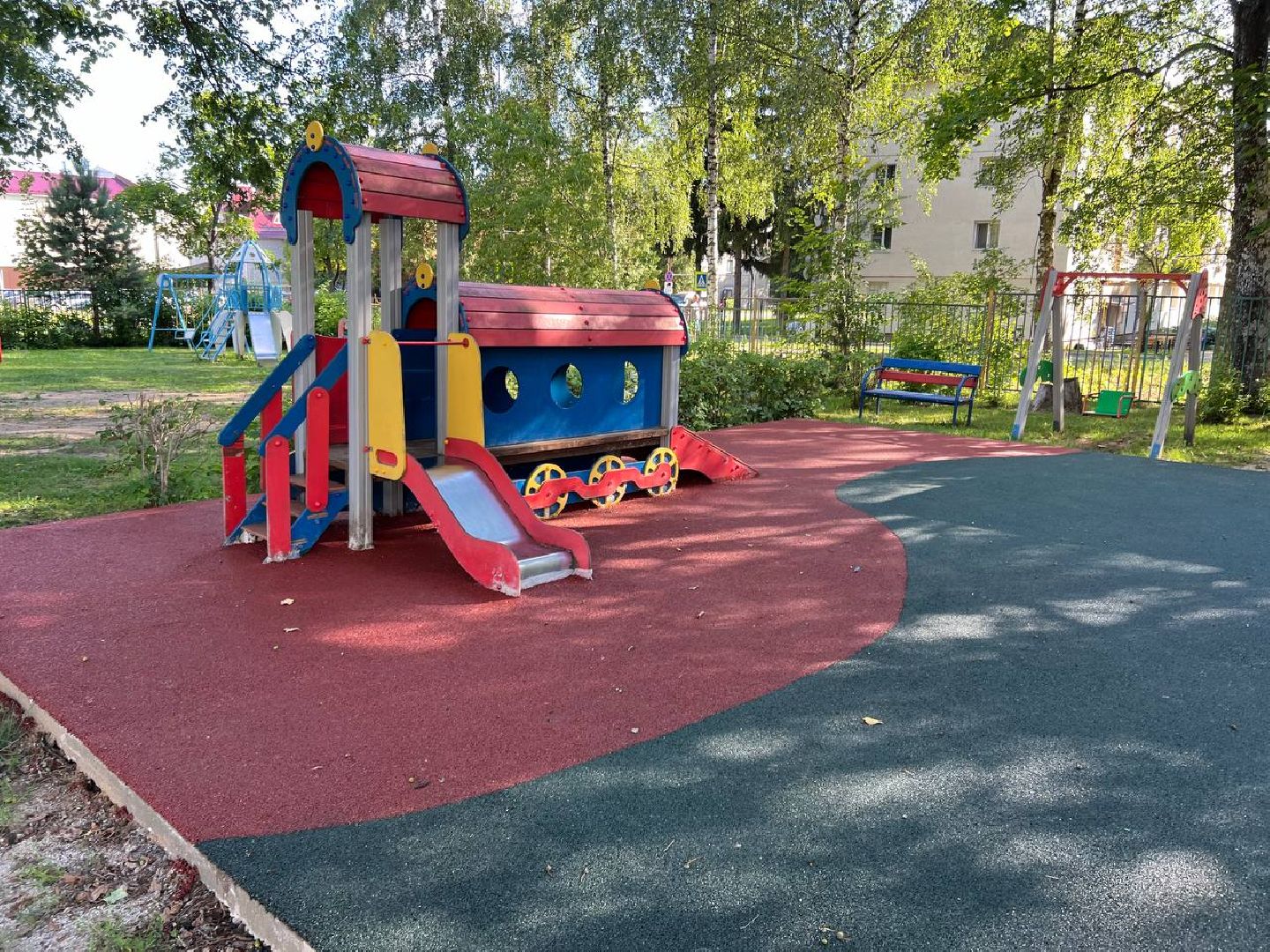 резиновое покрытие, детский сад, родители, городской округ восход, дети,