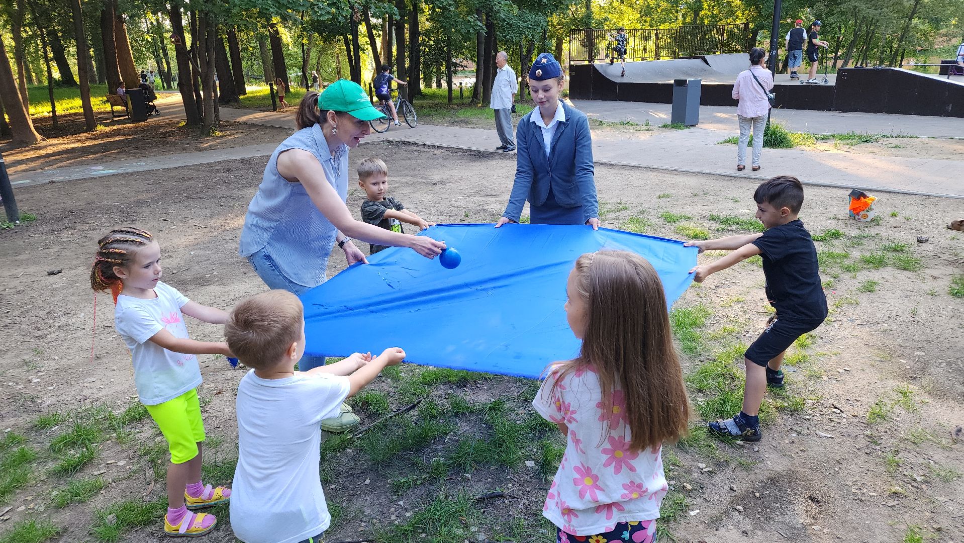 парки Подмосковья, Лосино-Петровский, дети, лето в Подмосковье,
