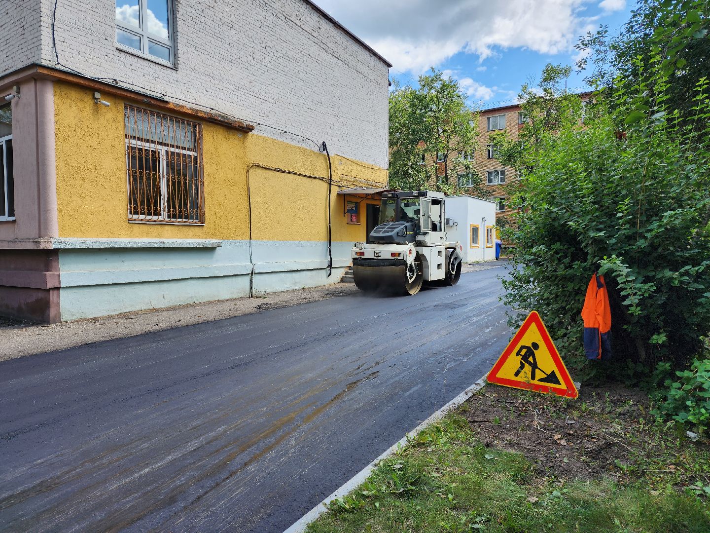 раменское, благоустройство, ремонт внутриквартальных дорог, улица Рабочая,