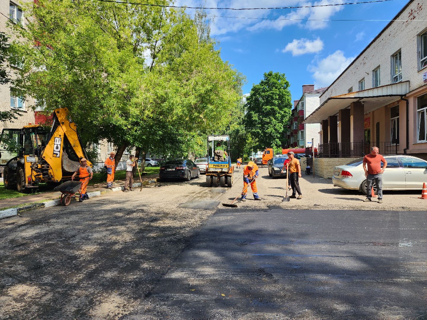 раменское, благоустройство, ремонт внутриквартальных дорог, улица Рабочая,