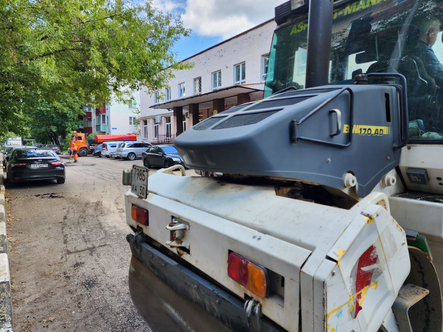 раменское, благоустройство, ремонт внутриквартальных дорог, улица Рабочая,