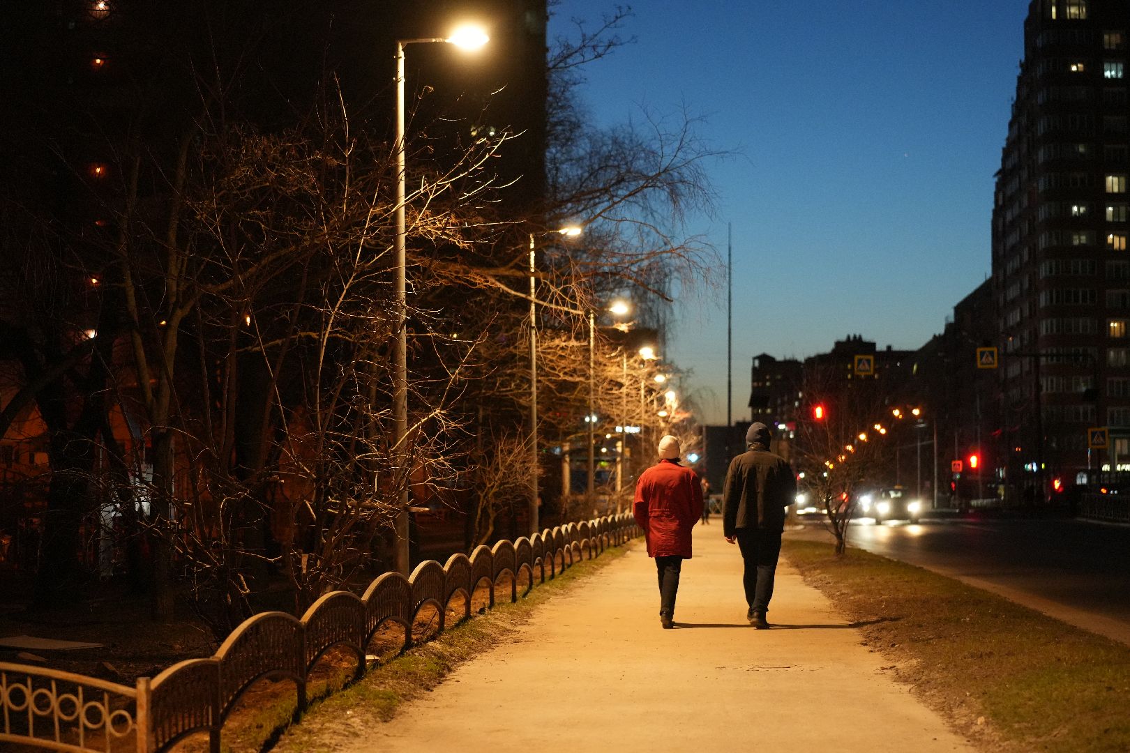 благоустройство, перемены, освещение, городские улицы