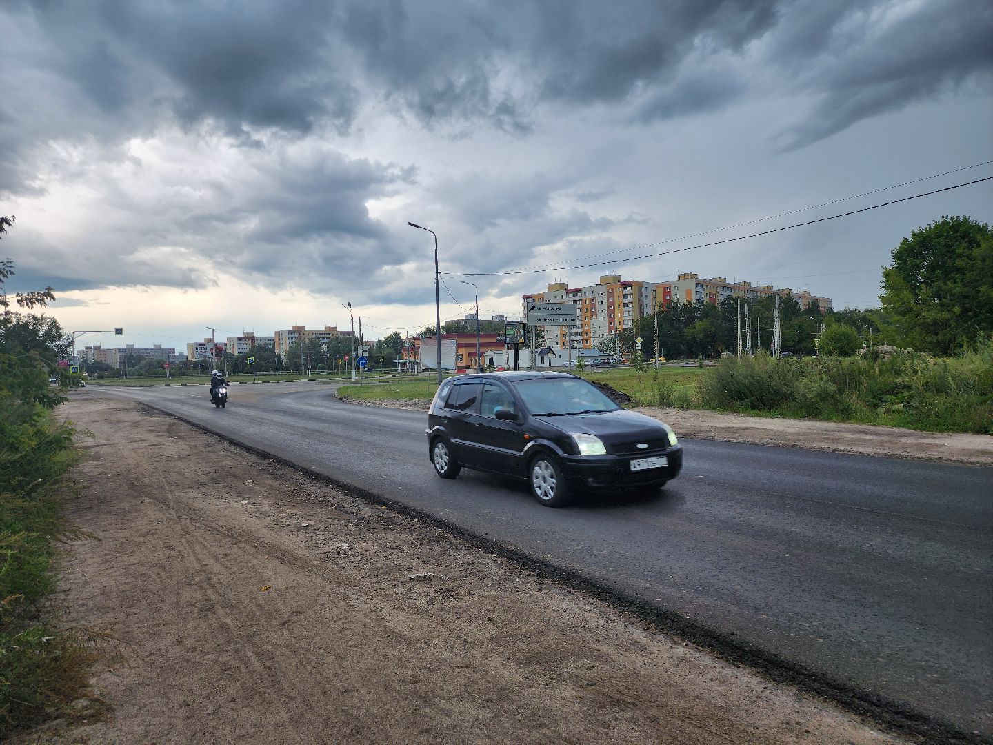 Коломна, дороги, дорожный ремонт, новый асфальт,