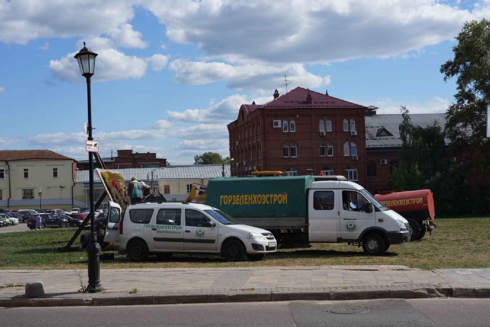 Благоустройство, Арт-объект, Цветы, Лето, Украшение города, Цветочная композиция, Живая картина,