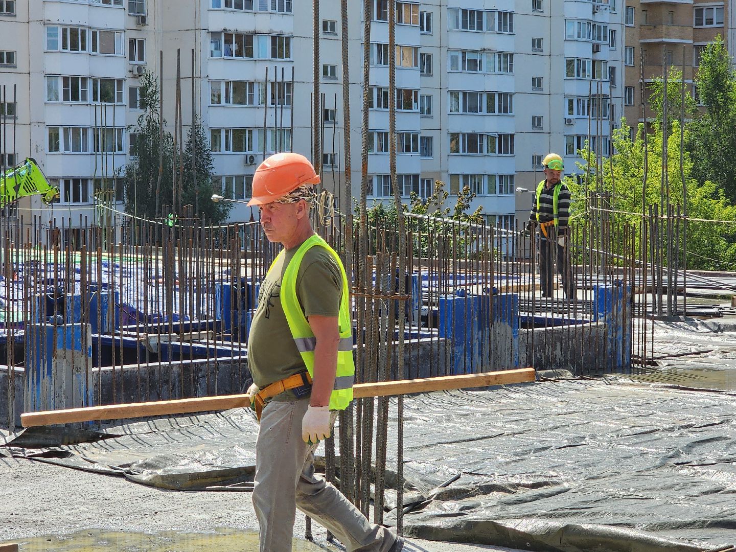Чехов, улица Мира, детская поликлиника, строительство, строительная готовность объекта, нацпроект Здравоохранение, губернатор Московской области, строительство объектов социальной инфраструктуры,